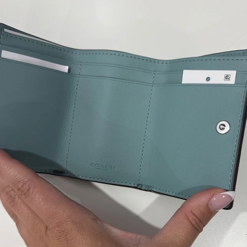 Coach Blue Leather Phone Holster - Picture 2 of 5